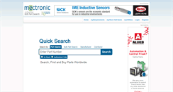 Desktop Screenshot of mectronic.com