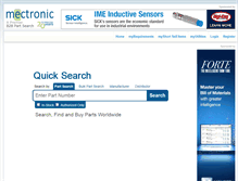 Tablet Screenshot of mectronic.com